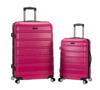 Rockland Melbourne Hardside - Equipaje de Ruedas Extensible, Magenta (Rosa) - F225-MAGENTA
