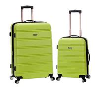 Rockland Melbourne Hardside - Equipaje de Ruedas Extensible, Verde Lima (Verde) - F225-LIME