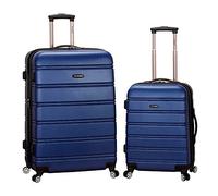 Rockland Melbourne Hardside - Maleta con Ruedas giratorias expandibles, Azul, 2-Piece Set (20/28), Melbourne Hardside - Maleta de Ruedas giratorias expandible