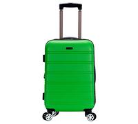 Rockland Melbourne Hardside - Maleta con Ruedas giratorias expandibles, Green, Talla única, Melbourne Hardside - Maleta con Ruedas giratorias expandibles
