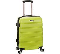 Rockland Melbourne Hardside - Maleta con Ruedas giratorias expandibles, Verde Lima, Talla única, Melbourne Hardside - Rollo de Equipaje expandible