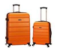 Rockland Melbourne Hardside - Maleta de Ruedas giratorias expandible, Orange (Naranja) - F225-ORANGE