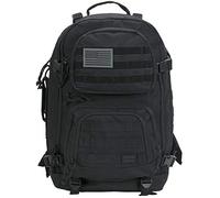 Rockland Mochila unisex para laptop, Black, L, Mochila táctica militar para laptop