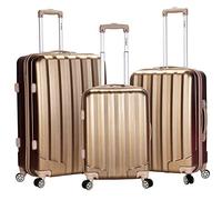 Rockland Santa Fe - Maleta rígida con Ruedas giratorias, marrón, Talla única, Melbourne Hardside - Maleta con Ruedas giratorias expandibles
