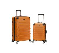 Rockland Speciale Hardside - Juego de Equipaje de 2 Piezas, Orange (Naranja) - F230-ORANGE