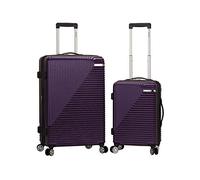 Rockland Star Trail Hardside - Maleta con Ruedas giratorias, Morado (Morado) - F242-PURPLE