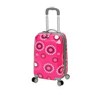 Rockland, Vision, Maleta Dura con Ruedas giratorias, Perla Rosa, Carry-On 20-Inch
