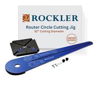 Rockler 814797 Plantilla de enrutador de elipse/círculo 9-1/4-52 pulgadas
