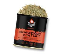 ROCK'N'RUBS - How Much Is The Fish? Mezcla de condimentos con limón y eneldo, perfecto para todo tipo de pescado, bote de especias, 180 g