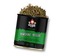 ROCK'N'RUBS Mezcla de condimentos Rumshine Reggae - BBQ Rub para asar y cocinar con mezcla aromática de hierbas y ron, también adecuado como salsa - lata de 90 g
