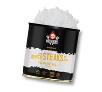 ROCK'N'RUBS The Winner steaks it all - Fleur de Sel - BBQ Rub para barbacoa con copos de sal crujientes, 220 g