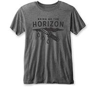 Rockoff Trade Camiseta para Hombre Bring Me The Horizon Wound (Burn out)