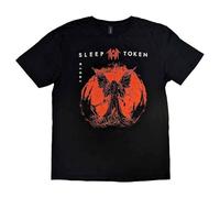 Rockoff Trade Camiseta unisex Sleep Token: Take Me Back to Eden, Negro, 46