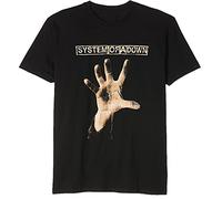 Rockoff Trade Hand Camiseta, Negro (Black), Medium para Hombre