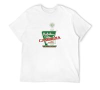 Rockoff Trade Holiday In Cambodia Men's Cotton T-Shirt White Shirt Top tee M