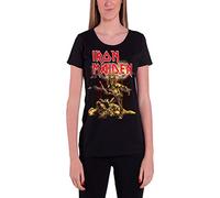Rockoff Trade Iron Maiden Slasher Camiseta Mujer (Pack de 1)