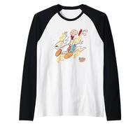 Rocko's Modern Life Funny Face Camiseta Manga Raglan