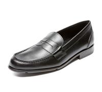 Rockport Mocasines clásicos Penny para Hombre, Negro 2, 47 1/3 EU