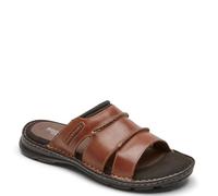 Rockport Sandalia deslizante para hombre, marrón (Coach Brown), 46.5 EU