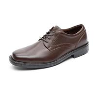 Rockport Style Leader 2 Plain Toe, Oxford Hombre, marrón Oscuro, 41 EU