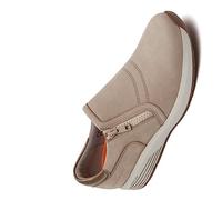 Rockport Trustride W Slip On para mujer, Marrón topo, 39 EU