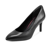Rockport Zapatos de tacón para Mujer Total Motion 75 mm Plain Toe Pump, Piel Negra., 40 EU