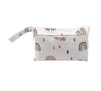 Rockreyoa 2 bolsas húmedas impermeables para pañales, organizador lavable, bolsa de almacenamiento con cremallera para bebés, pañales, toallas sanitarias, ropa de baño, 11#