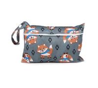 Rockreyoa 2 bolsas húmedas impermeables para pañales, organizador lavable, bolsa de almacenamiento con cremallera para bebés, pañales, toallas sanitarias, ropa de baño, 20#