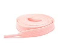 Rockreyoa 2 pares de cordones fluorescentes planos deportivos cordones luminosos cordones cordones 10 mm ancho plano zapato punta de repuesto para zapatillas deportivas zapatillas de deporte, Rosa