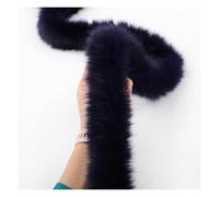 Rockreyoa Cenefa de piel sintética mullida de piel sintética, cinta de pelo sintético, tela de felpa, cenefa hecha a mano, material para zapatillas, disfraces, manualidades, abrigos, decoración de