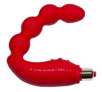 Rocks-Off Cheeky-Boy Masajeador Prostático, 7 Velocidades, Color Rojo - 148 gr