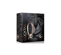 Rocks-Off Cocktail Plug Remote Control Black 1ud