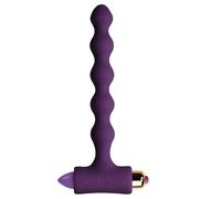 PLUG ANAL CON VIBRACIÓN Y ONDULACIONES PETITE SENSATIONS PEARLS