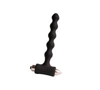 Rocks- off - petite sensations pearls plug anal vibrador negro