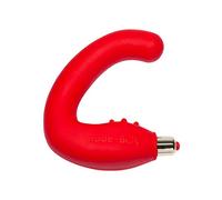 Rocks-Off Rude-Boy Masajeador Prostático, 7 Velocidades, Color Rojo - 200 gr