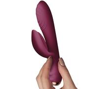 ROCKS-OFF Vibrador Everygirl Burdeos - Vibrador Recargable Diseñado Para Satisfacción Personal