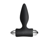 ROCKS-OFF Plug Anal Petite Sensations Negro - Juguete Ideal Para Iniciarse En La Exploración Sensual