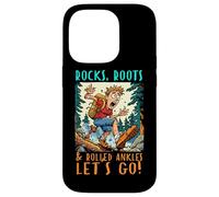 ROCKS ROOTS AND ROLLED ANKLES LET'S GO Carcasa para iPhone 14 Pro