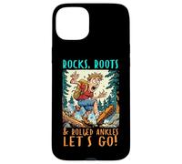 ROCKS ROOTS AND ROLLED ANKLES LET'S GO Carcasa para iPhone 15 Plus