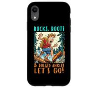 ROCKS ROOTS AND ROLLED ANKLES LET'S GO Carcasa para iPhone XR