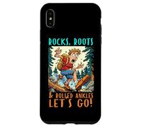 ROCKS ROOTS AND ROLLED ANKLES LET'S GO Carcasa para iPhone XS Max
