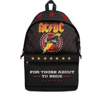 Rocksax AC/DC Daypack-for Those About to Rock, Mochila Unisex Adulto, Black, Medium