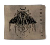 Rocksax Bad Omens - Cartera plegable con logotipo de banda de polilla