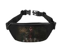 Rocksax Bad Omens - Riñonera (Paquete de Fanny) - Funda con título Propio, Black, Riñonera