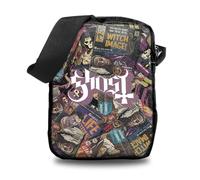 Rocksax Bolsa Cruzada Ghost - Revistas, Black, Bolso Cruzado