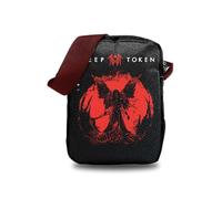 Rocksax Bolsa Cruzada Sleep Token - TMBTE, Black, Bolso Cruzado