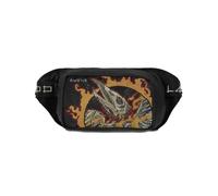 Rocksax Bolso de Hombro Lamb of God - Presagios, Black, Bolsa de Hombro