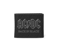 Rocksax Cartera AC/DC - Parte Trasera en Color Negro, Black, Talla única