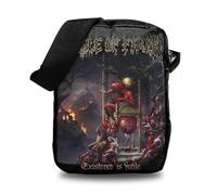 Rocksax Cradle of Filth - Bolso Cruzado - La existencia es inútil, Black, Bolso Cruzado