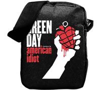 Rocksax Green Day Bandolera - American Idiot, Black, Bolso Cruzado